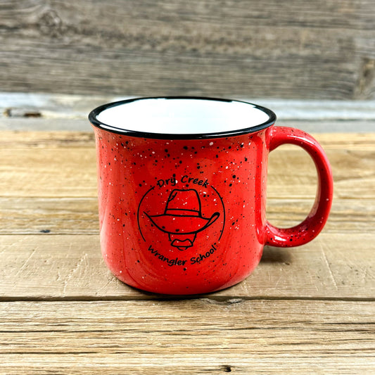 Campfire Ceramic Mug - Red
