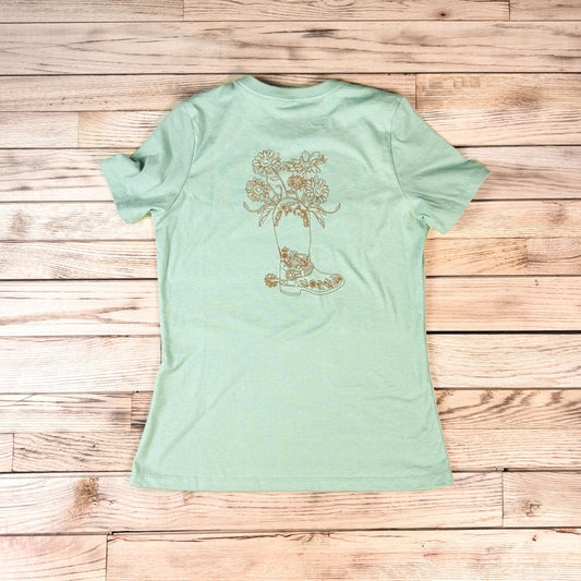 Women's Dry Creek Momma Tee (**Runs small, Size up if in between sizes!) - New Color Print!